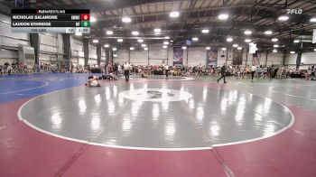 126 lbs Rr Rnd 1 - Nicholas Salamone, Gold Medal Wrestling Club - Easton vs Laudon Ethridge, MF Army