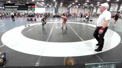 132 lbs Rr Rnd 1 - Charlie Griffin, 10th Planet Black vs Jeremiah Wise, Team Gotcha Illinois