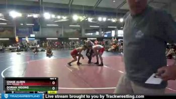 170 lbs Cons. Semis (16 Team) - Dorian Higgins, TN Misfits vs Chase Alden, Well Trained