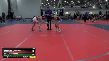 160 lbs Round 3 (4 Team) - Logan Souders, Olympia vs Marianno Daugherty, Bandits Ohio