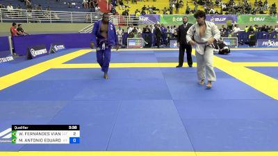 WILLIAM FERNANDES VIANA vs MARCOS ANTONIO EDUARDO DA SILVA 2024 Brasileiro Jiu-Jitsu IBJJF