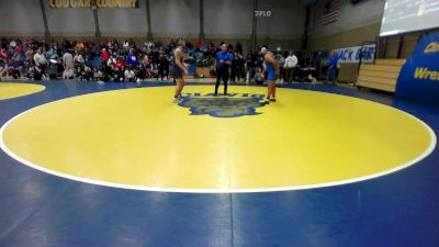 218 lbs Round Of 32 - Jose Guerrero, Gilroy vs Mike Calcagno, Immaculate Conception (IL)