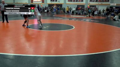 110 lbs Round 4 - Elijah Boggess, DC Elite vs Winston Peters, Immortal Athletics WC