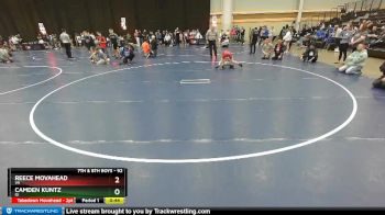 92 lbs Cons. Round 5 - Reece Movahead, VA vs Camden Kuntz, ID