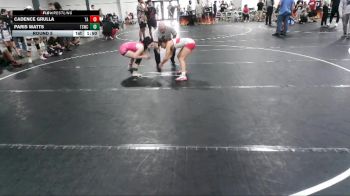 100 lbs Round 5 - Cadence Grulla, Team Ar-15 vs Paris Watts, The Storm Wrestling Center