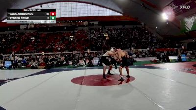 4A 285 lbs Quarterfinal - Alex Arredondo, Fruitland vs Lynden Stone, Snake River