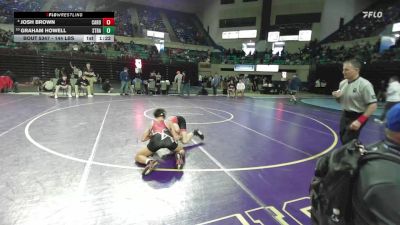 144 lbs Consolation - Josh Brown, Carolina Forest vs Graham Howell, Stratford