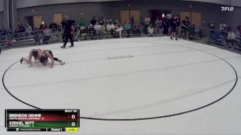 116 lbs Round 7 (8 Team) - Ezekiel Witt, Kansas Pythons vs Brendon Oehme, South Dakota Lightning