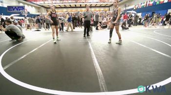 98 lbs Quarterfinal - Kalley Fuller, Blue Devil Wrestling vs Brayleigh Cooper, Unattached