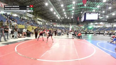 125 lbs Semifinal - Jerricho Munson, Bear Cave WC vs Mateo Hernandez, Colorado Hammers