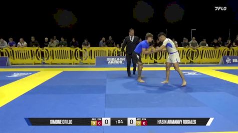 Hasin Armanny Rosales vs Simone Grillo 2025 Pan IBJJF Jiu-Jitsu No-Gi Championship