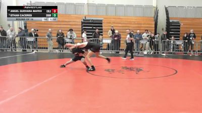 120 lbs Round Of 16 - Angel Guevara Mateo, Cambridge vs Ethan Caceres, Shawsheen