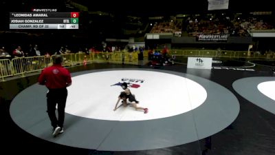 49 lbs Champ. Rd Of 32 - Leonidas Amaral vs Josiah Gonzalez, Beat The Streets - Los Angeles