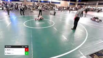 74 lbs Quarterfinal - Easton Bylin, Team Aggression vs Pedro Pena, Tucson Cyclones