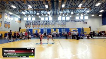 144 lbs 3rd Place Match - Mason Basile, Tampa Bay Tiger Wrestling vs Zeno Moore, Lake Highland Prep