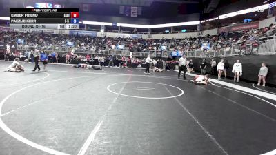 105.6-114.9 lbs Round Of 16 - Ember Friend, East Kansas Eagles vs Paezlie Kerr, F-5 Grappling