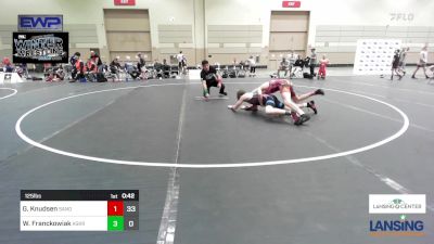 125 lbs Rr Rnd 4 - Gunner Knudsen, Sanderson Wrestling Academy vs Wyatt Franckowiak, Askren Wrestling Academy - (C)