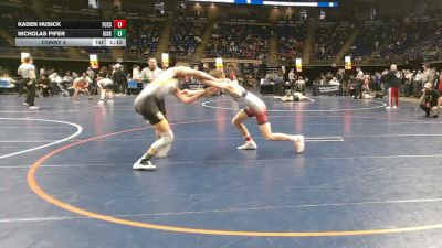 132 lbs Consy 4 - Kaden Husick, Tussey Mountain vs Nicholas Pifer, Kiski Area