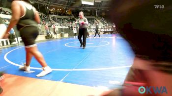 100 lbs Quarterfinal - Paisley Cottman, Smith Wrestling Academy vs KENZLIE NEWBY, Pocola Youth Wrestling