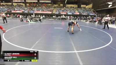 165 lbs Cons. Round 5 - 12 Matt Jenkins, Reinhardt vs Bridger Hall, Providence