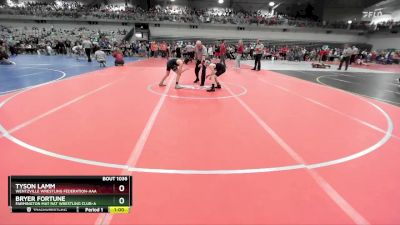 85 lbs Cons. Round 2 - Tyson Lamm, Wentzville Wrestling Federation-AAA vs Bryer Fortune, Farmington Mat Rat Wrestling Club-A