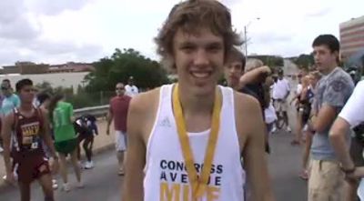 Dennis Hodapp after the race 2010 Dell Congress Avenue Mile