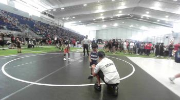 54 lbs Quarterfinal - Declan Espinosa, Rough House WC vs Hekili Peters, LV Bears WC