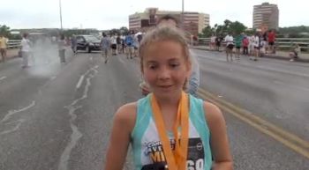 Lauren Garrigues Elementary Race Champ and Age 9 Record 5:59 2010 Congress Ave Mile