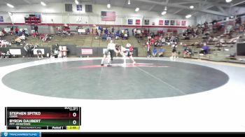 133 lbs Cons. Round 4 - Stephen Spitko, Coker vs Byron Daubert, Pitt-Johnstown