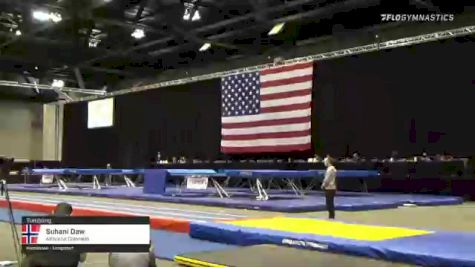 Suhani Daw - Tumbling, Airborne Colorado - 2021 USA Gymnastics Championships