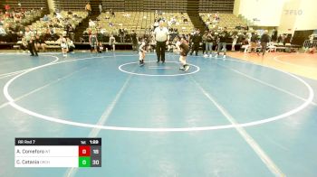 85 lbs Rr Rnd 7 - Asher Comeforo, Washington Twp vs Charlotte Catania, Orchard South WC