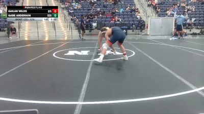 174 lbs Cons. Round 1 - Gailan Wilds, Brewton-Parker (GA) vs Gabe Anderson, Reinhardt University (GA)