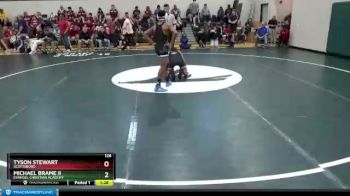 126 lbs Round 1 - Michael Brame Ii, Evangel Christian Academy vs Tyson Stewart, Scottsboro