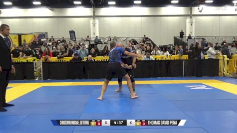 Thomas David Pena vs Christopher Michael Gutierrez 2024 World IBJJF Jiu-Jitsu No-Gi Championship