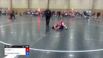 124-130 lbs Semifinal - Maisa Allen, Lebanon Die Hard Wrestling vs Daliana S. Cartagena Casiano, Ecedao