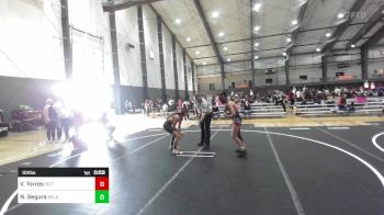 101 lbs 3rd Place - Vanessa Torres, Victory Wrestling-Central WA vs Nevaeh Segura, SelahFlo Vikings