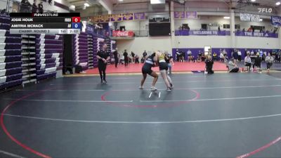 160 lbs Champ. Round 2 - Amitria McNack, Avila vs Josie Houk, Fort Hays State