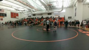 144 lbs Quarterfinal - Cannon Boren, Thermopolis vs Joel Magana, Jackson Hole