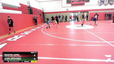 69 lbs Round 1 - Houston Jaimez, Prosser Wrestling Academy vs Ayden Hernandez, Ascend Wrestling Academy