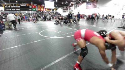 138 lbs Champ. Round 3 - Aiden Hill, Bell Gardens vs Raul Ronquillo, Downey