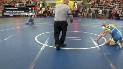 108 lbs 1st Place Match - Fisher Montgomery, Carey vs Ashton Scott, Moeller