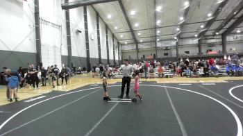 46 lbs 5th Place - Alianna Saucedo, Siwc vs Clay Newell, Outlaw WC