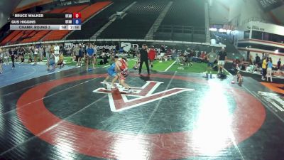 190 lbs Champ. Round 4 - Bruce Walker, Utah vs Gus Higgins, Utah