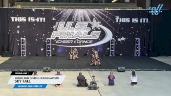 Cheer and Tumble Headquarters - Sky Fall [2024 L1.1 Tiny - PREP - D2 Day 1] 2024 The U.S. Finals: Des Moines
