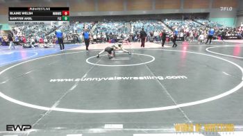 105 lbs Consi Of 4 - Blaine Welsh, Warhawks Wrestling Inc. vs Sawyer Akel, Florida Scorpions