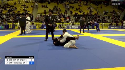 BERNARDO CORREA DA CRUZ vs JEYSEN SANTIAGO DOS SANTOS 2024 Master International IBJJF Jiu-Jitsu North American Championship