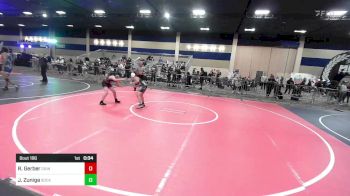 114 lbs Consi Of 8 #2 - Russell Gerber, Grindhouse WC vs Jeremiah Zuniga, SoCal Grappling WC