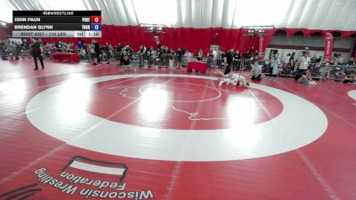 110 lbs Cons. Sub-semis - John Paun, PSRTC vs Brendan Glynn, Thunderbirds