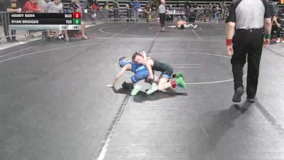 60 lbs Consi Of 16 #1 - Henry Berk, Washington Twp vs Ryan Bridges, Yodice