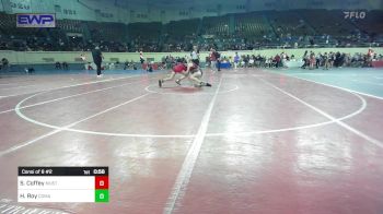 110 lbs Consi Of 8 #2 - Sydney Coffey, Mustang Middle School vs Hayliee Roy, Comanche Indians